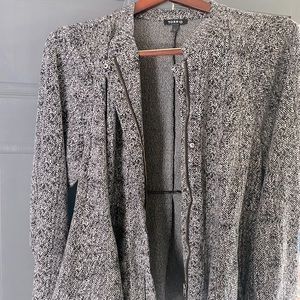 Beautiful gray jacket!